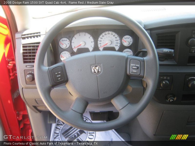  2008 Ram 1500 SXT Quad Cab 4x4 Steering Wheel