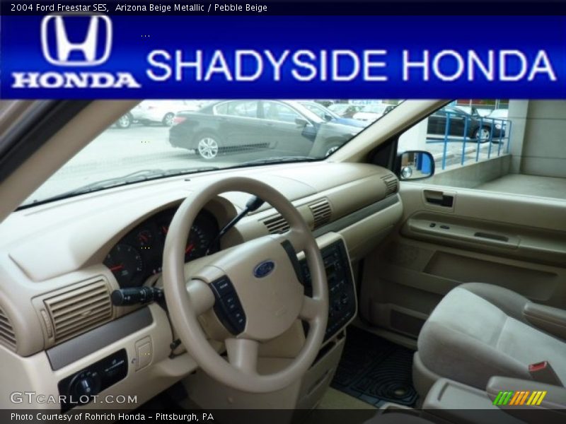 Arizona Beige Metallic / Pebble Beige 2004 Ford Freestar SES