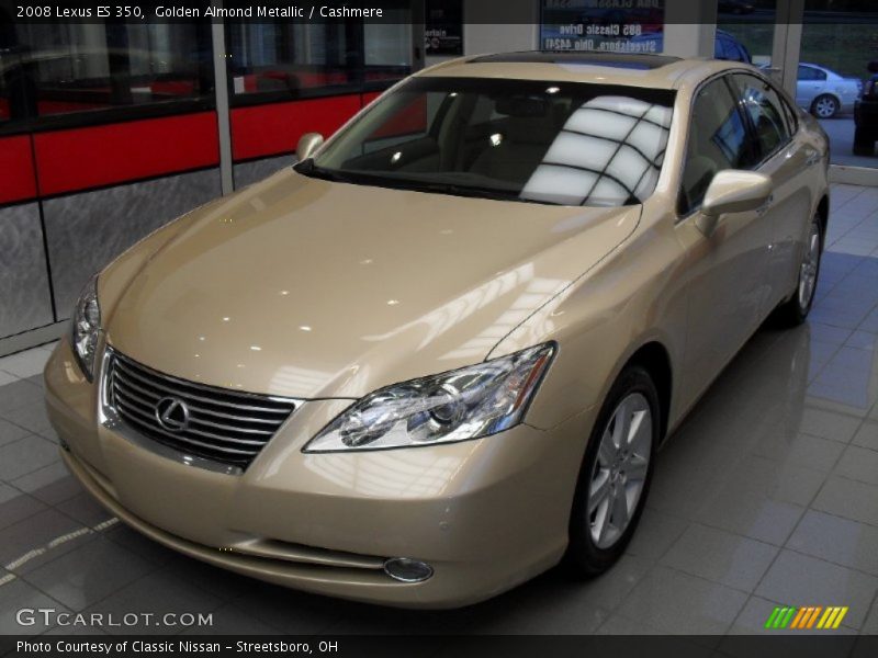 Golden Almond Metallic / Cashmere 2008 Lexus ES 350
