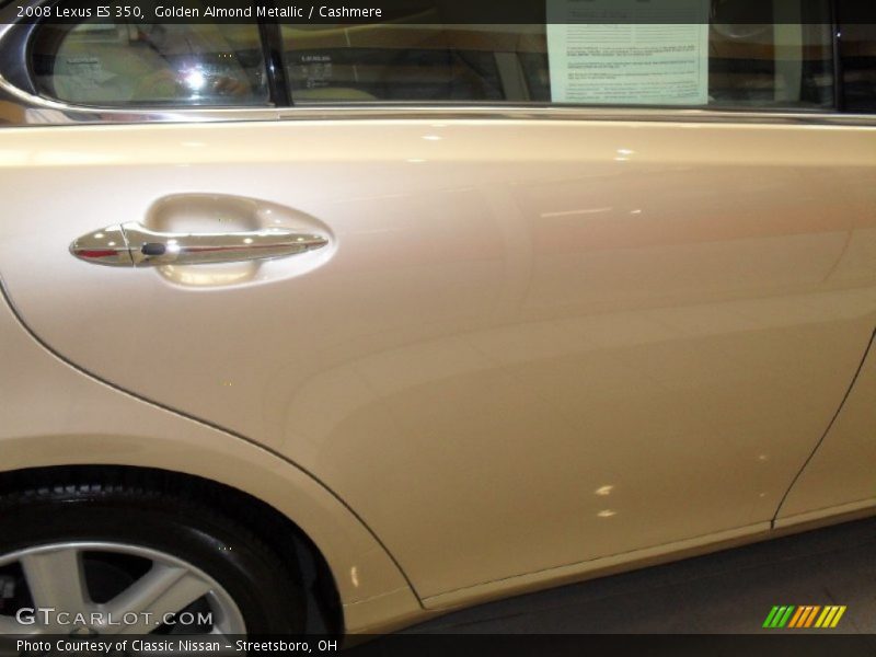 Golden Almond Metallic / Cashmere 2008 Lexus ES 350