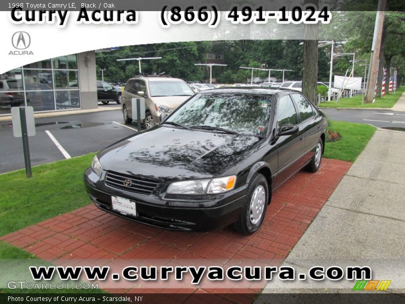 Black / Oak 1998 Toyota Camry LE