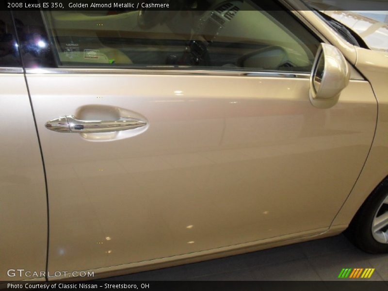 Golden Almond Metallic / Cashmere 2008 Lexus ES 350