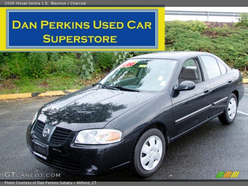 Blackout / Charcoal 2006 Nissan Sentra 1.8