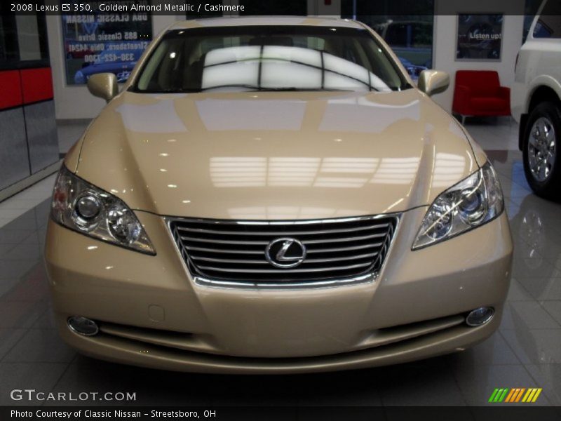 Golden Almond Metallic / Cashmere 2008 Lexus ES 350
