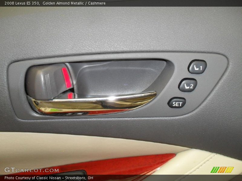 Golden Almond Metallic / Cashmere 2008 Lexus ES 350