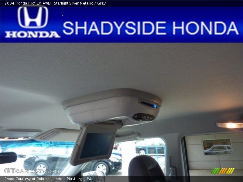 Starlight Silver Metallic / Gray 2004 Honda Pilot EX 4WD