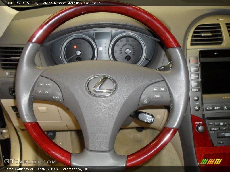 Golden Almond Metallic / Cashmere 2008 Lexus ES 350