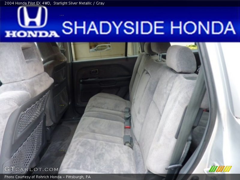 Starlight Silver Metallic / Gray 2004 Honda Pilot EX 4WD
