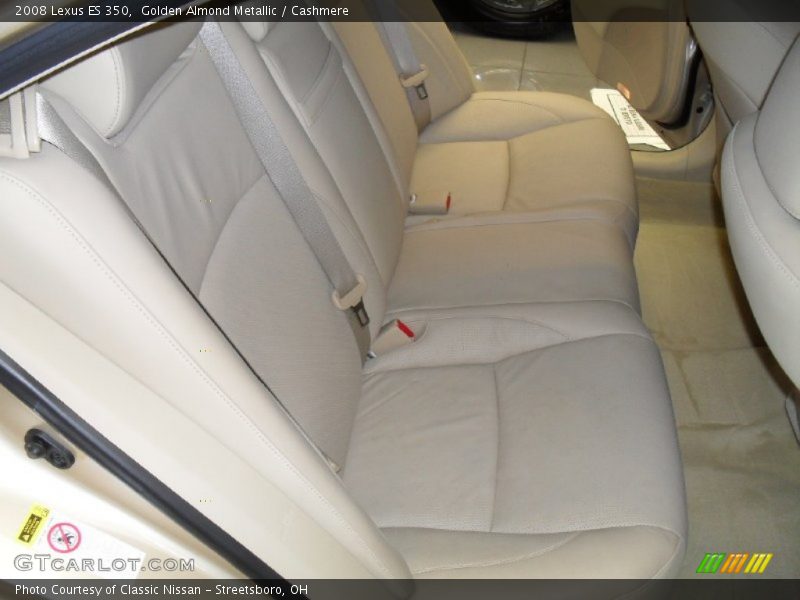 Golden Almond Metallic / Cashmere 2008 Lexus ES 350