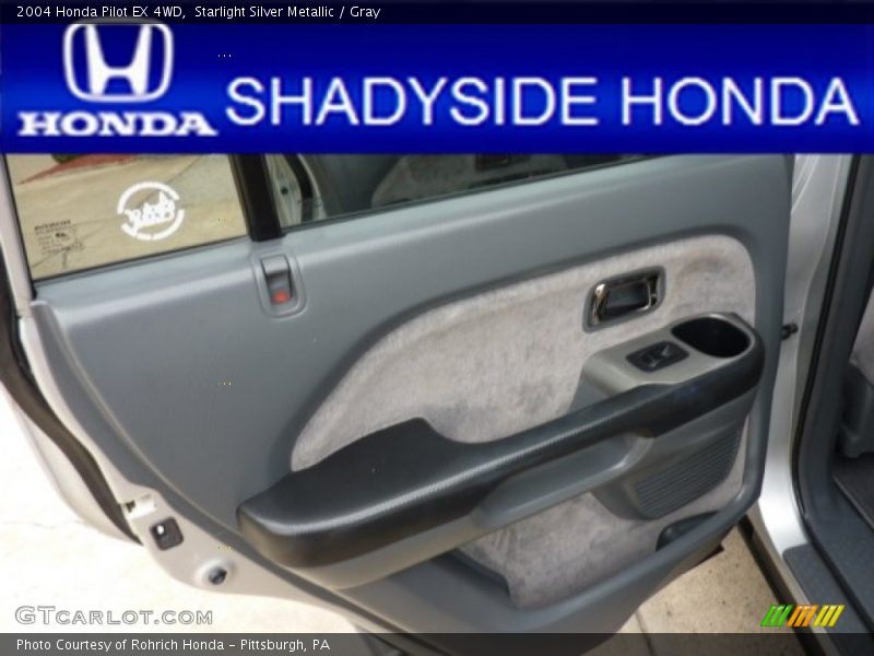 Starlight Silver Metallic / Gray 2004 Honda Pilot EX 4WD