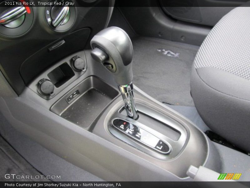 Tropical Red / Gray 2011 Kia Rio LX