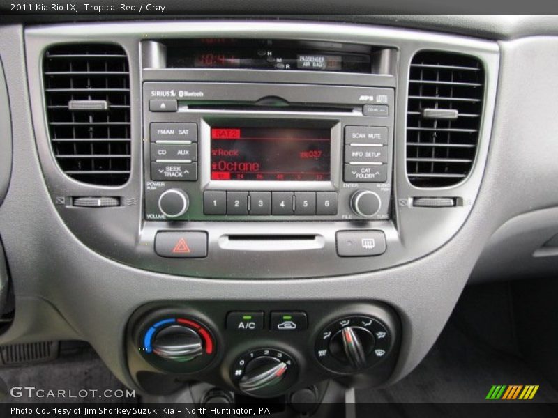 Tropical Red / Gray 2011 Kia Rio LX