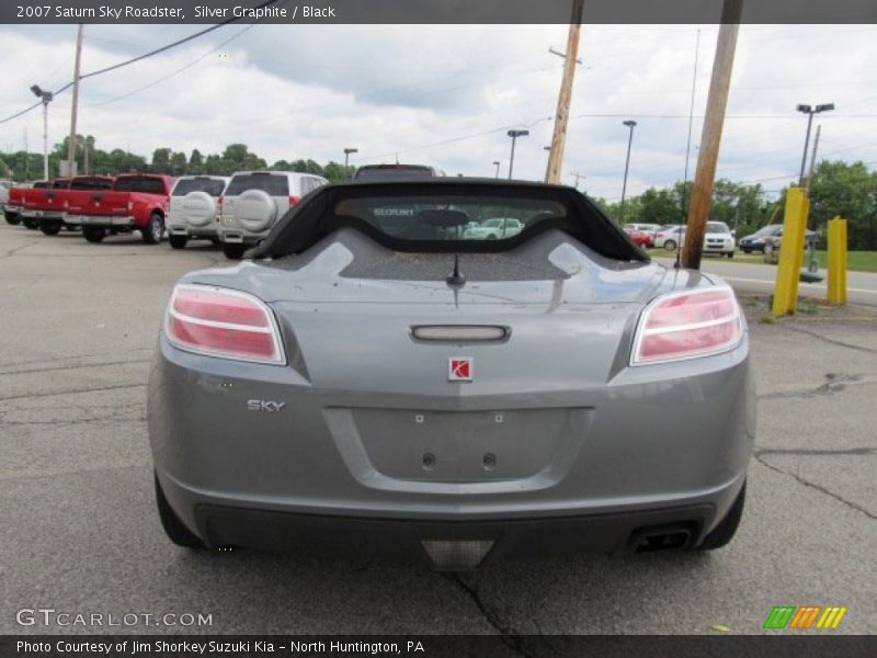 Silver Graphite / Black 2007 Saturn Sky Roadster