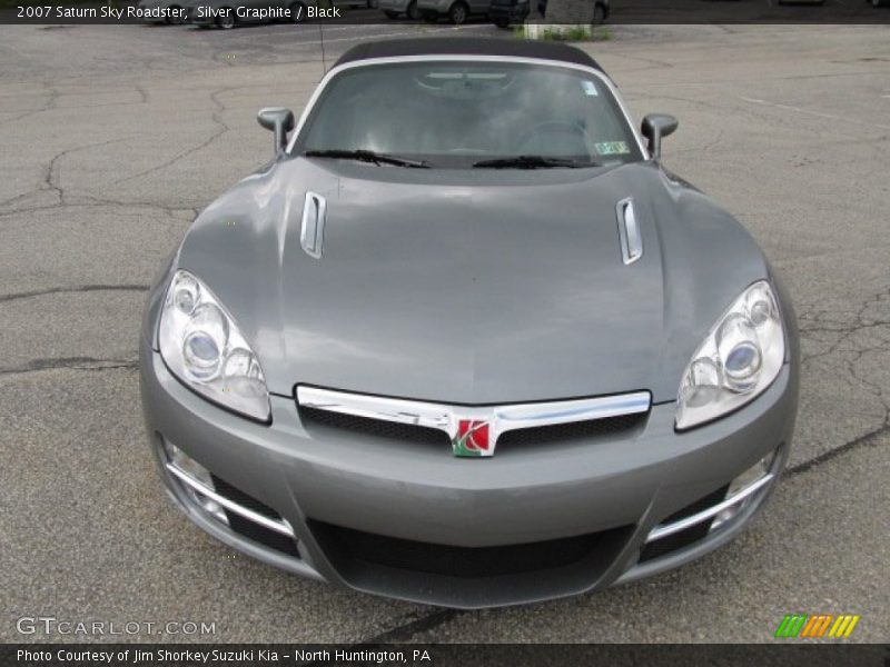 Silver Graphite / Black 2007 Saturn Sky Roadster