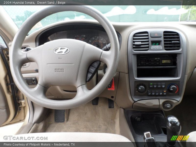 Desert Sand / Beige 2004 Hyundai Sonata