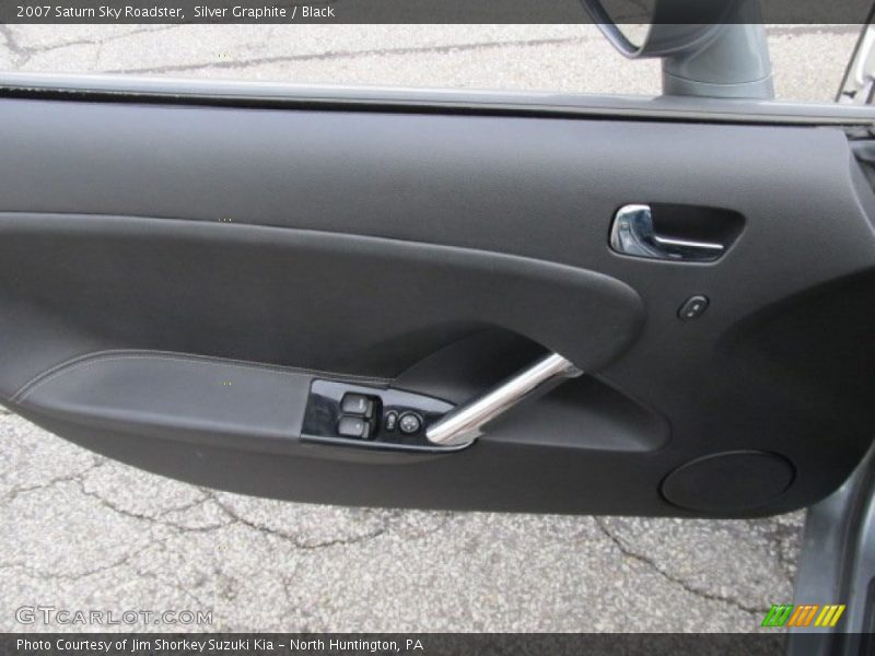 Silver Graphite / Black 2007 Saturn Sky Roadster