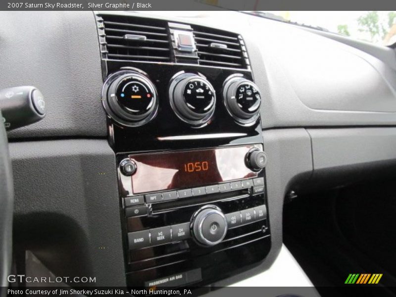 Silver Graphite / Black 2007 Saturn Sky Roadster