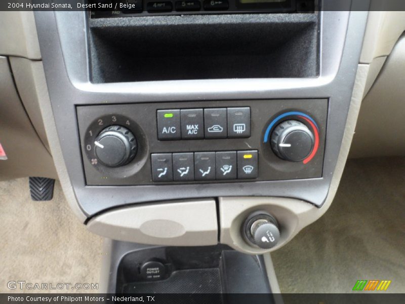 Desert Sand / Beige 2004 Hyundai Sonata