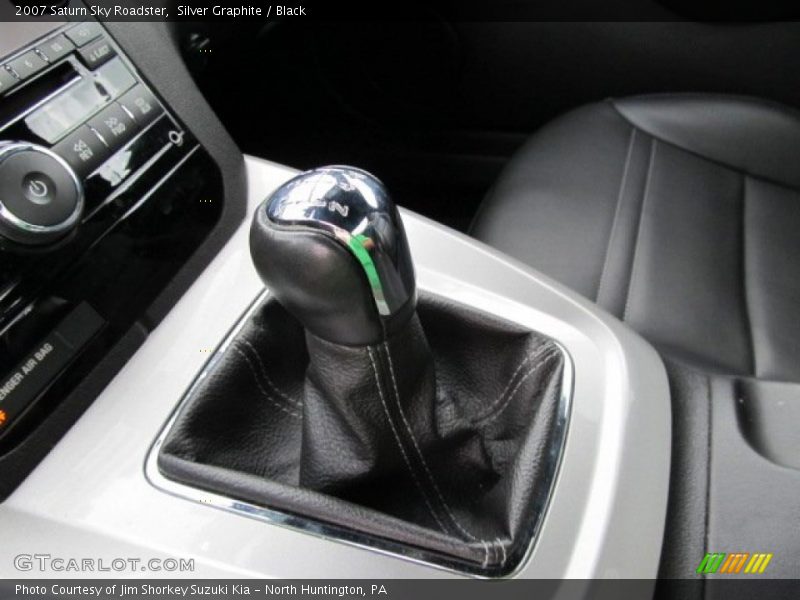 Silver Graphite / Black 2007 Saturn Sky Roadster