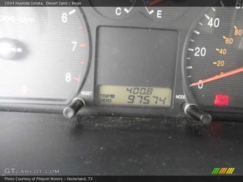 Desert Sand / Beige 2004 Hyundai Sonata