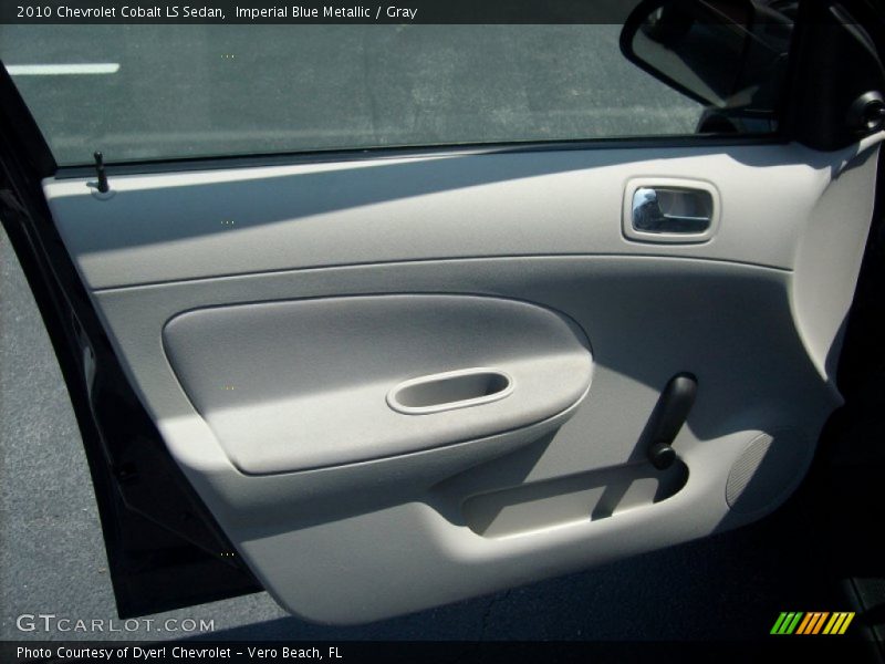 Imperial Blue Metallic / Gray 2010 Chevrolet Cobalt LS Sedan