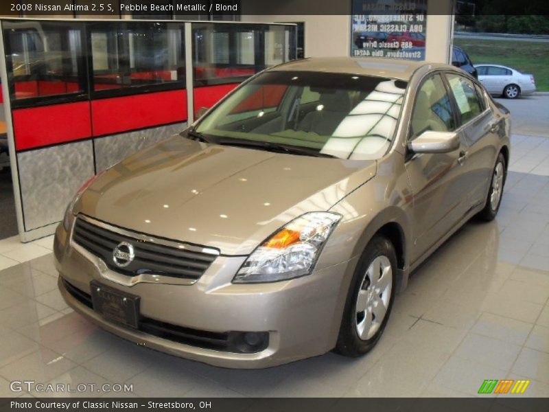 Pebble Beach Metallic / Blond 2008 Nissan Altima 2.5 S