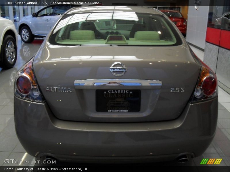 Pebble Beach Metallic / Blond 2008 Nissan Altima 2.5 S