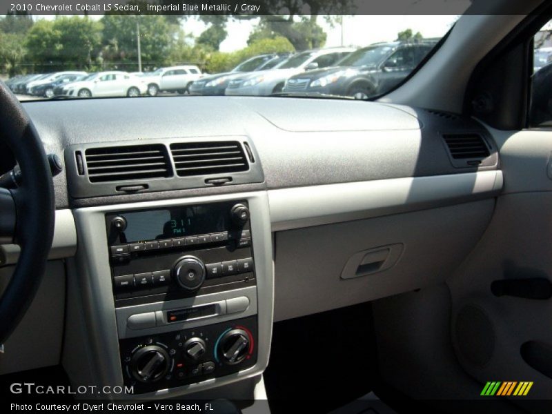 Imperial Blue Metallic / Gray 2010 Chevrolet Cobalt LS Sedan