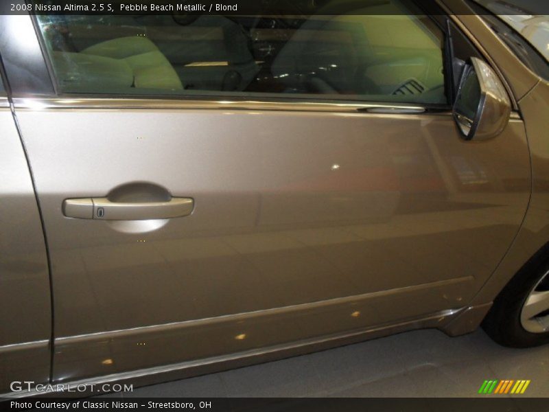 Pebble Beach Metallic / Blond 2008 Nissan Altima 2.5 S