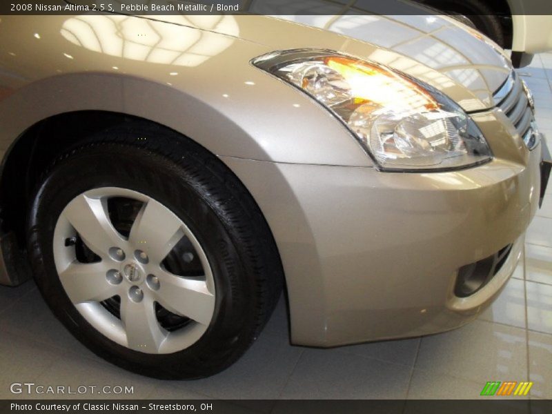 Pebble Beach Metallic / Blond 2008 Nissan Altima 2.5 S