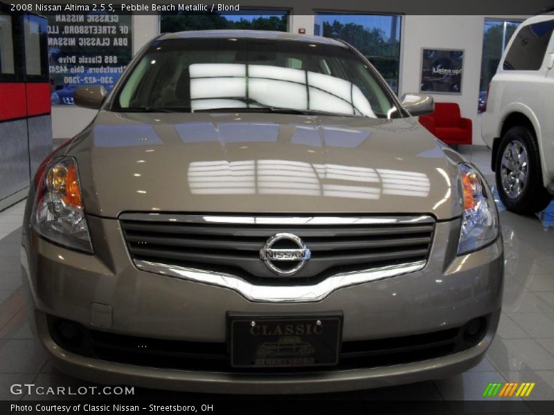 Pebble Beach Metallic / Blond 2008 Nissan Altima 2.5 S