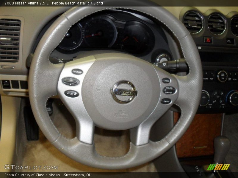 Pebble Beach Metallic / Blond 2008 Nissan Altima 2.5 S