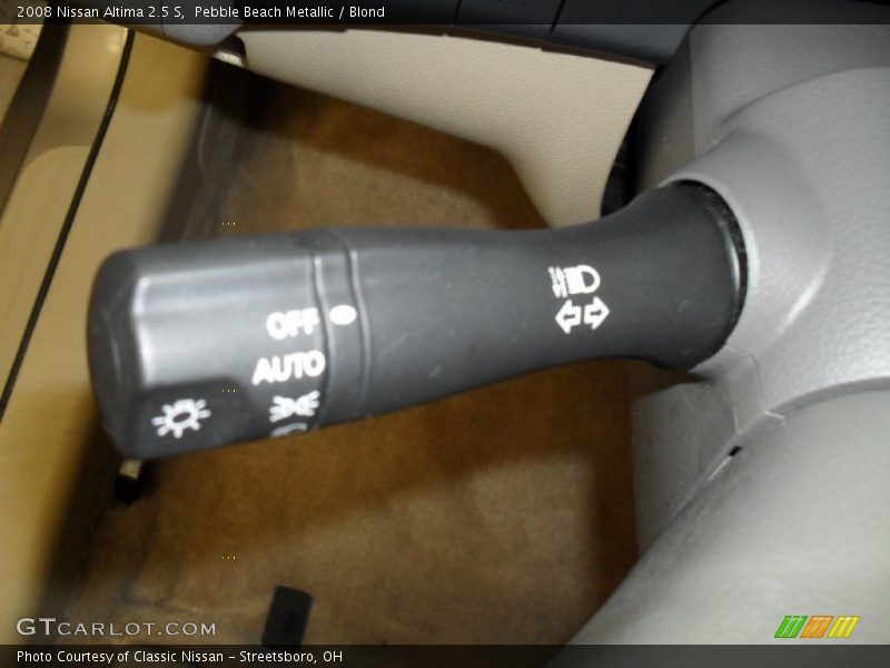 Pebble Beach Metallic / Blond 2008 Nissan Altima 2.5 S