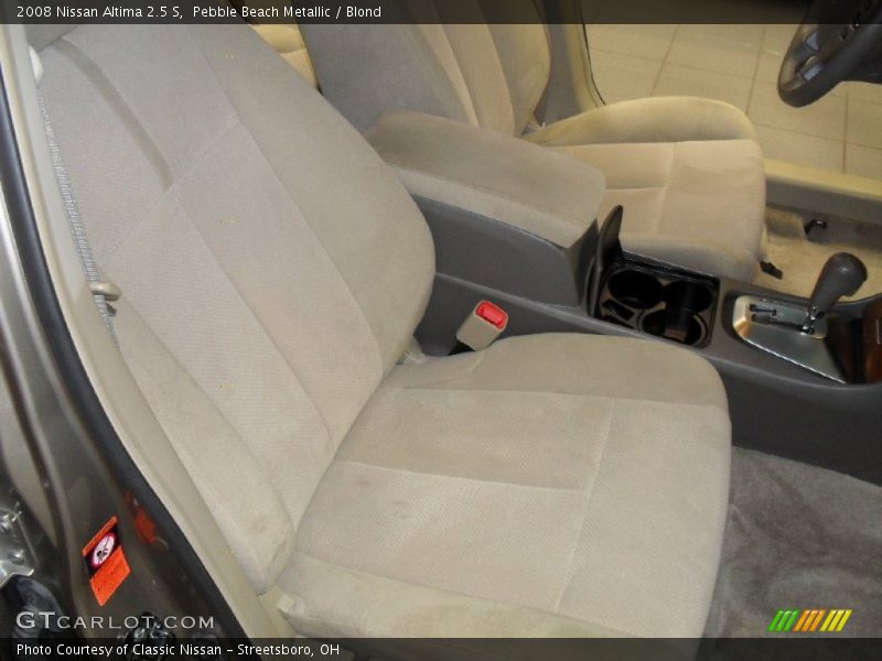 Pebble Beach Metallic / Blond 2008 Nissan Altima 2.5 S
