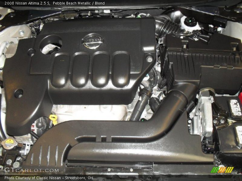 Pebble Beach Metallic / Blond 2008 Nissan Altima 2.5 S
