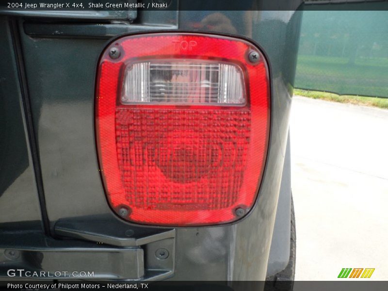 Shale Green Metallic / Khaki 2004 Jeep Wrangler X 4x4