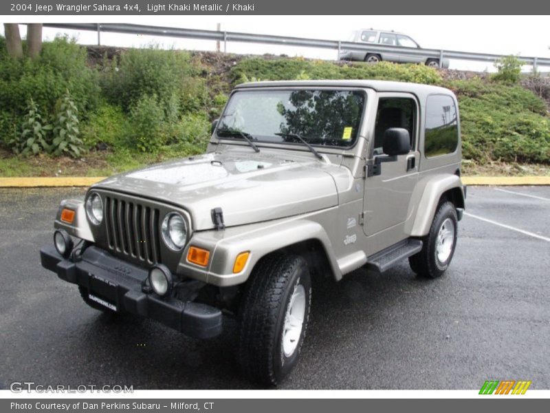 Light Khaki Metallic / Khaki 2004 Jeep Wrangler Sahara 4x4