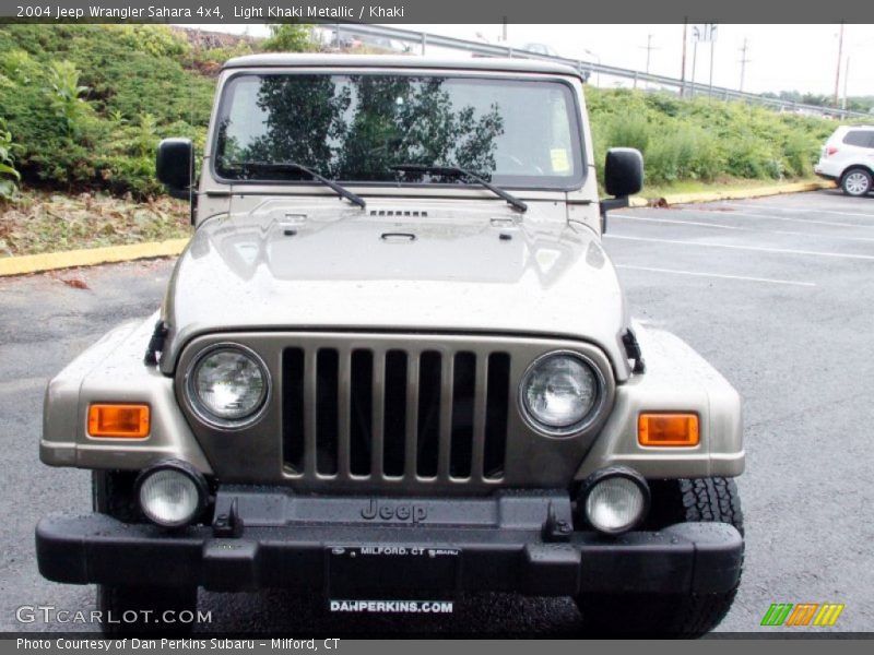 Light Khaki Metallic / Khaki 2004 Jeep Wrangler Sahara 4x4