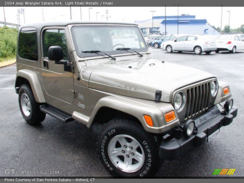 Light Khaki Metallic / Khaki 2004 Jeep Wrangler Sahara 4x4