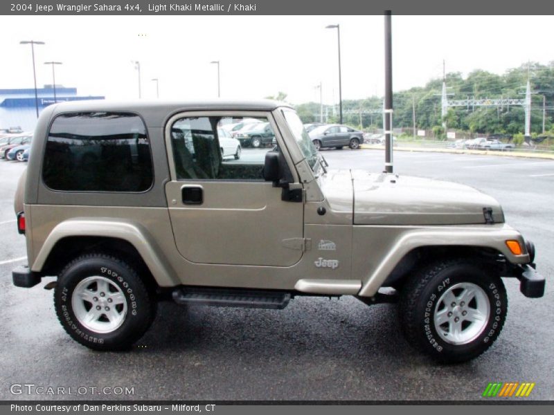 Light Khaki Metallic / Khaki 2004 Jeep Wrangler Sahara 4x4