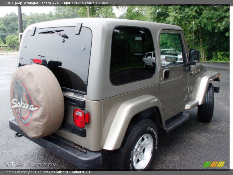 Light Khaki Metallic / Khaki 2004 Jeep Wrangler Sahara 4x4