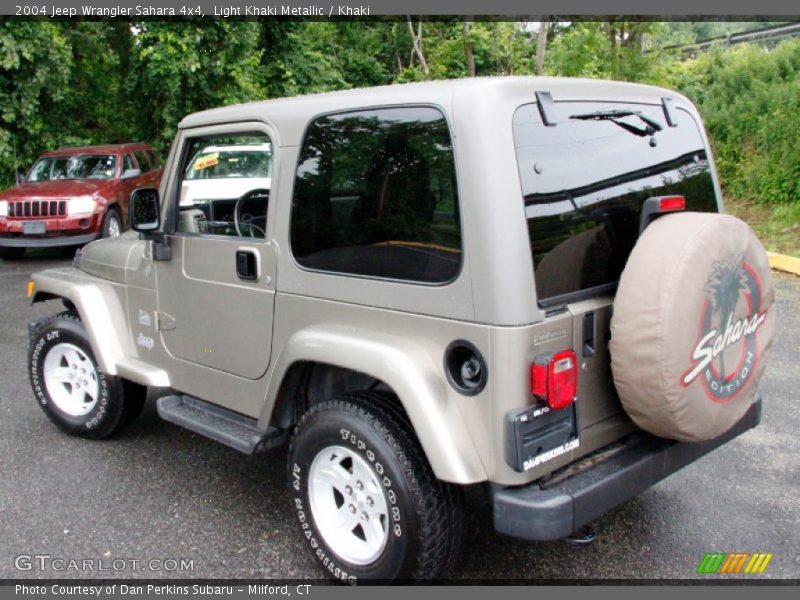 Light Khaki Metallic / Khaki 2004 Jeep Wrangler Sahara 4x4