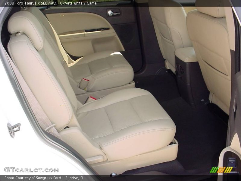 Oxford White / Camel 2008 Ford Taurus X SEL AWD