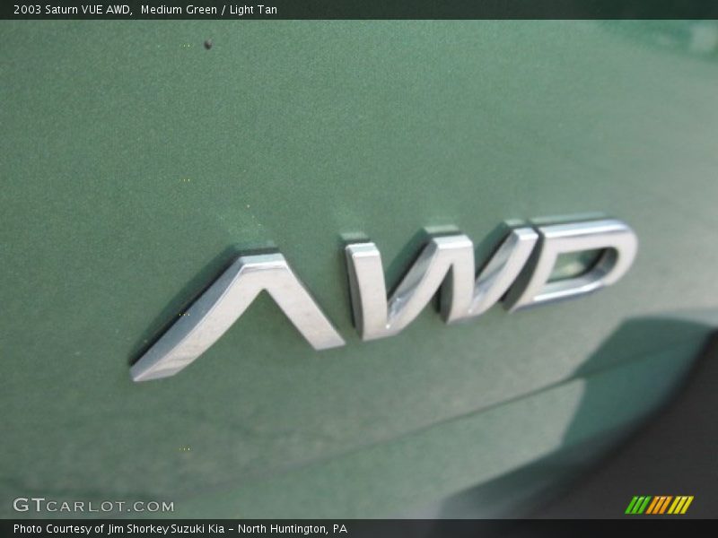 Medium Green / Light Tan 2003 Saturn VUE AWD