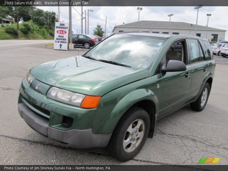 Medium Green / Light Tan 2003 Saturn VUE AWD