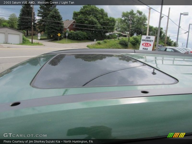 Medium Green / Light Tan 2003 Saturn VUE AWD