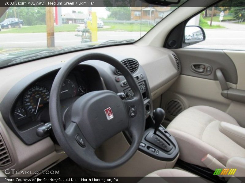 Medium Green / Light Tan 2003 Saturn VUE AWD