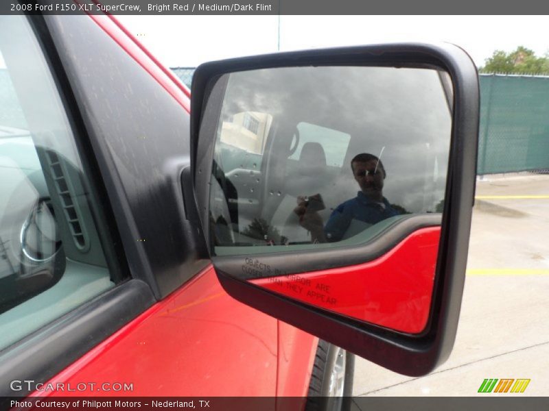 Bright Red / Medium/Dark Flint 2008 Ford F150 XLT SuperCrew