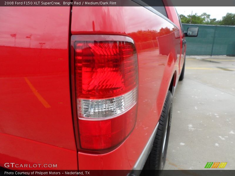 Bright Red / Medium/Dark Flint 2008 Ford F150 XLT SuperCrew