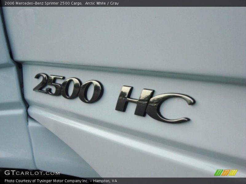 Arctic White / Gray 2006 Mercedes-Benz Sprinter 2500 Cargo
